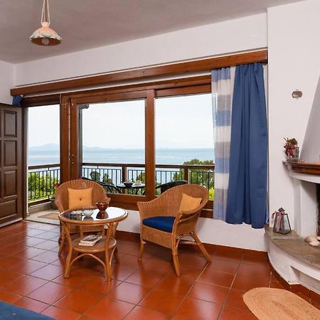 Seaside House With View Over Pagasitikos Afissos Eksteriør billede